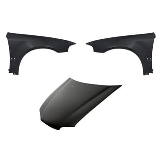 Replacement - 3-Piece (Hood Panel, Front Driver and Passenger Side Fender)