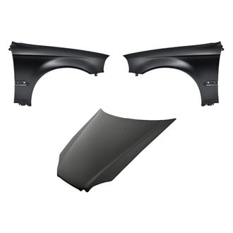 Replacement - 3-Piece (Hood Panel, Front Driver and Passenger Side Fender) (Standard Line)