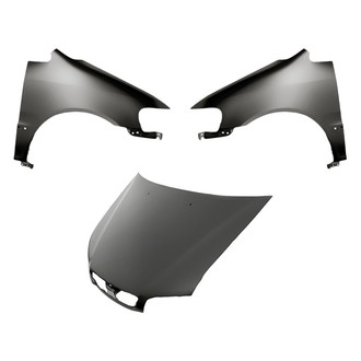 Replacement - 3-Piece (Hood Panel, Front Driver and Passenger Side Fender)