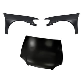 Replacement - 3-Piece (Hood Panel, Front Driver and Passenger Side Fender) (Standard Line)