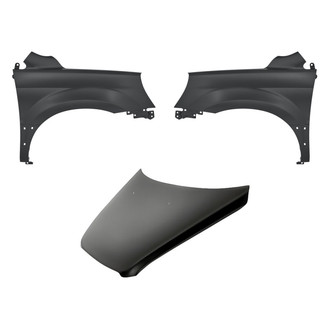 Replacement - 3-Piece (Hood Panel, Front Driver and Passenger Side Fender) (Standard Line)