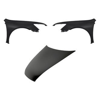 Replacement - 3-Piece (Hood Panel, Front Driver and Passenger Side Fender) (Standard Line)