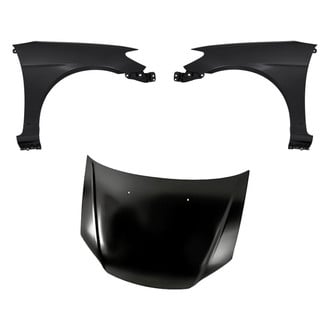Replacement - 3-Piece (Hood Panel, Front Driver and Passenger Side Fender)
