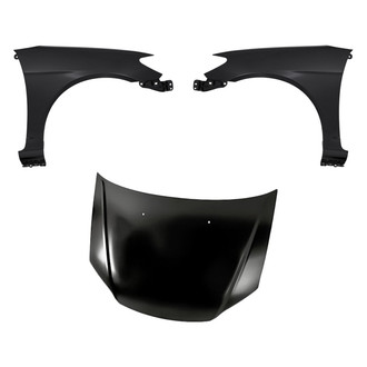 Replacement - 3-Piece (Hood Panel, Front Driver and Passenger Side Fender) (Standard Line)