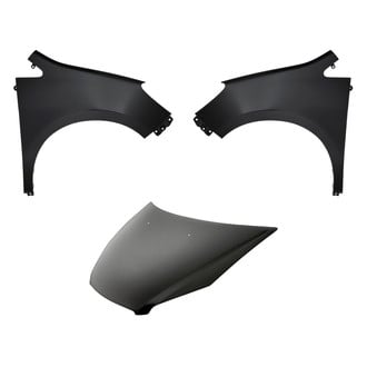 Replacement - 3-Piece (Hood Panel, Front Driver and Passenger Side Fender) (Standard Line)