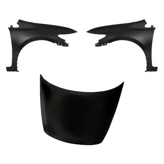 Replacement - 3-Piece (Hood Panel, Front Driver and Passenger Side Fender) (CAPA Certified)