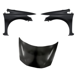 Replacement - 3-Piece (Hood Panel, Front Driver and Passenger Side Fender) (Standard Line)