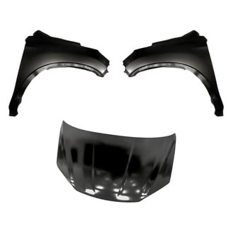 Replacement - 3-Piece (Hood Panel, Front Driver and Passenger Side Fender) (CAPA Certified)