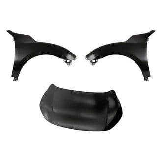 Replacement - 3-Piece (Hood Panel, Front Driver and Passenger Side Fender) (CAPA Certified)
