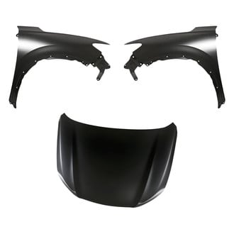 Replacement - 3-Piece (Hood Panel, Front Driver and Passenger Side Fender) (Standard Line)
