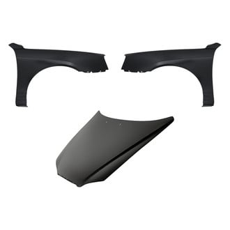 Replacement - 3-Piece (Hood Panel, Front Driver and Passenger Side Fender) (Standard Line)
