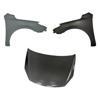 Replacement - 3-Piece (Hood Panel, Front Driver and Passenger Side Fender) (CAPA Certified)