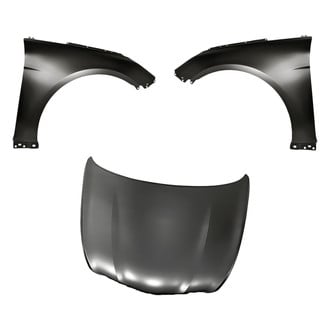 Replacement - 3-Piece (Hood Panel, Front Driver and Passenger Side Fender) (CAPA Certified)
