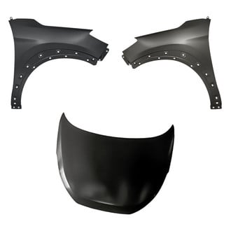 Replacement - 3-Piece (Hood Panel, Front Driver and Passenger Side Fender)