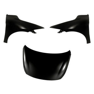 Replacement - 3-Piece (Hood Panel, Front Driver and Passenger Side Fender) (Standard Line)
