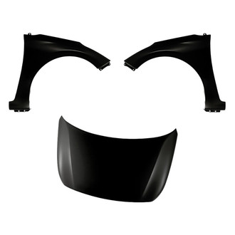 Replacement - 3-Piece (Hood Panel, Front Driver and Passenger Side Fender) (Standard Line)