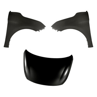 Replacement - 3-Piece (Hood Panel, Front Driver and Passenger Side Fender) (Standard Line)