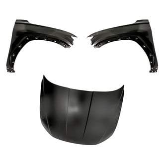 Replacement - 3-Piece (Hood Panel, Front Driver and Passenger Side Fender) (Standard Line)