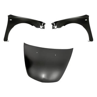 Replacement - 3-Piece (Hood Panel, Front Driver and Passenger Side Fender) (CAPA Certified)