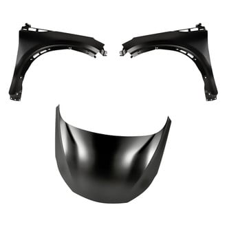Replacement BNDL-204458 - 3-Piece (Hood Panel, Front Driver and Passenger Side Fender) (Standard Line)