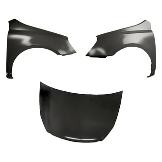 Replacement BNDL-204495 - 3-Piece (Hood Panel, Front Driver and Passenger Side Fender) (Standard Line)