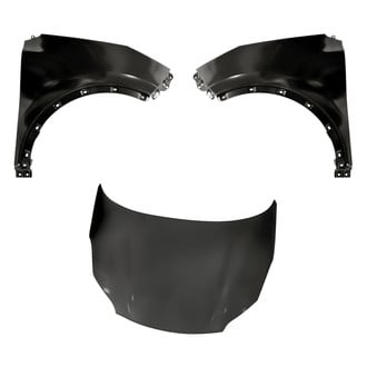 Replacement - 3-Piece (Hood Panel, Front Driver and Passenger Side Fender) (CAPA Certified)