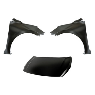 Replacement - 3-Piece (Hood Panel, Front Driver and Passenger Side Fender)