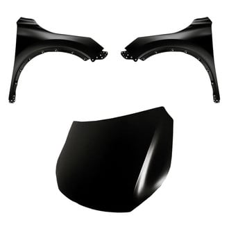 Replacement - 3-Piece (Hood Panel, Front Driver and Passenger Side Fender)
