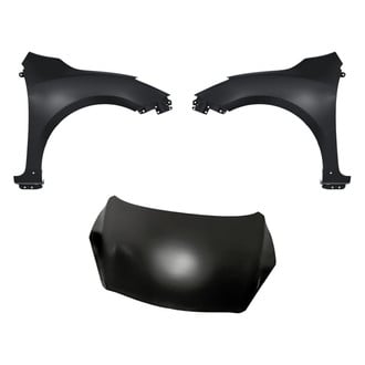 Replacement - 3-Piece (Hood Panel, Front Driver and Passenger Side Fender)