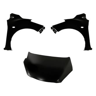 Replacement - 3-Piece (Hood Panel, Front Driver and Passenger Side Fender) (CAPA Certified)