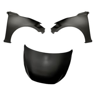 Replacement BNDL-204709 - 3-Piece (Hood Panel, Front Driver and Passenger Side Fender) (Standard Line)