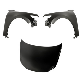 Replacement - 3-Piece (Hood Panel, Front Driver and Passenger Side Fender) (Standard Line)