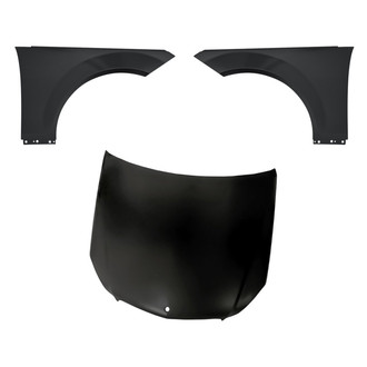 Replacement - 3-Piece (Hood Panel, Front Driver and Passenger Side Fender) (Standard Line)