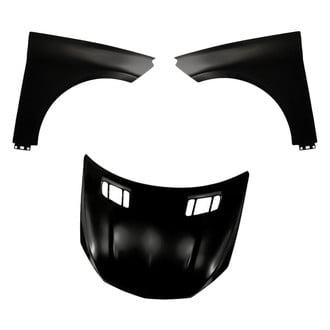 Replacement - 3-Piece (Hood Panel, Front Driver and Passenger Side Fender) (CAPA Certified)