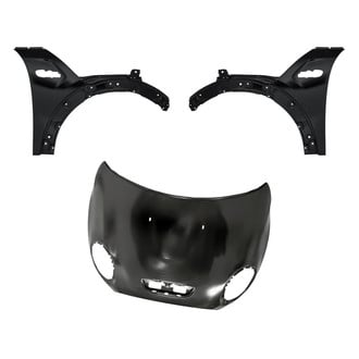 Replacement - 3-Piece (Hood Panel, Front Driver and Passenger Side Fender) (CAPA Certified)
