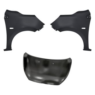 Replacement - 3-Piece (Hood Panel, Front Driver and Passenger Side Fender) (Standard Line)