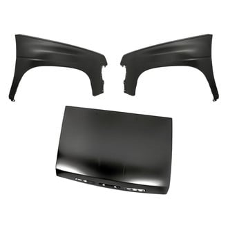 Replacement - 3-Piece (Hood Panel, Front Driver and Passenger Side Fender) (Standard Line)