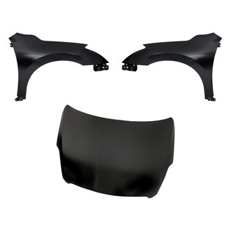 Replacement - 3-Piece (Hood Panel, Front Driver and Passenger Side Fender) (Standard Line)