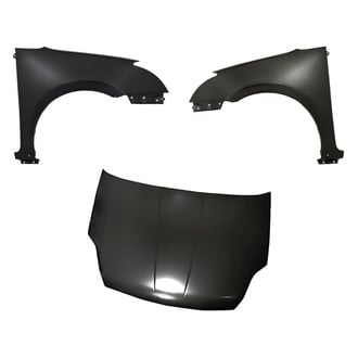 Replacement - 3-Piece (Hood Panel, Front Driver and Passenger Side Fender) (Standard Line)