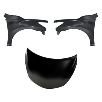 Replacement - 3-Piece (Hood Panel, Front Driver and Passenger Side Fender) (Standard Line)
