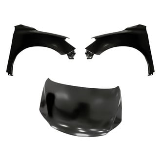 Replacement - 3-Piece (Hood Panel, Front Driver and Passenger Side Fender)