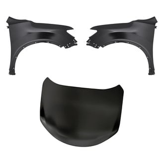 Replacement - 3-Piece (Hood Panel, Front Driver and Passenger Side Fender)