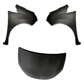 Replacement - 3-Piece (Hood Panel, Front Driver and Passenger Side Fender) (Standard Line)