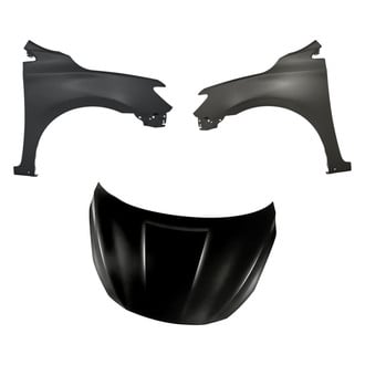 Replacement - 3-Piece (Hood Panel, Front Driver and Passenger Side Fender) (Standard Line)