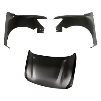 Replacement - 3-Piece (Hood Panel, Front Driver and Passenger Side Fender) (CAPA Certified)