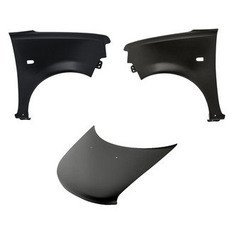 Replacement BNDL-205134 - 3-Piece (Hood Panel, Front Driver and Passenger Side Fender) (Standard Line)