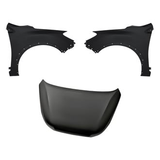 Replacement BNDL-205176 - 3-Piece (Hood Panel, Front Driver and Passenger Side Fender) (Standard Line)