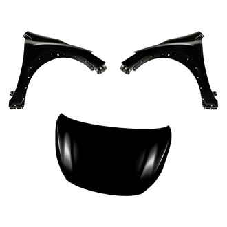 Replacement - 3-Piece (Hood Panel, Front Driver and Passenger Side Fender) (Standard Line)