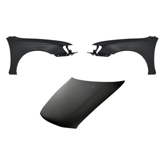 Replacement - 3-Piece (Hood Panel, Front Driver and Passenger Side Fender) (Standard Line)
