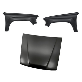 Replacement BNDL-205242 - 3-Piece (Hood Panel, Front Driver and Passenger Side Fender) (Standard Line)